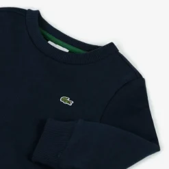 Lacoste Navy Blue Crocodile Logo Sweatshirt Online