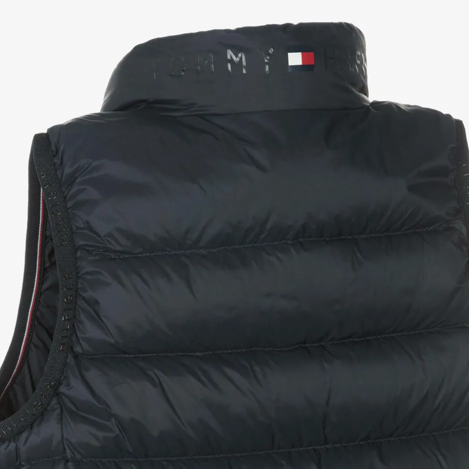 Tommy Hilfiger Navy Blue Down Padded Gilet Sale
