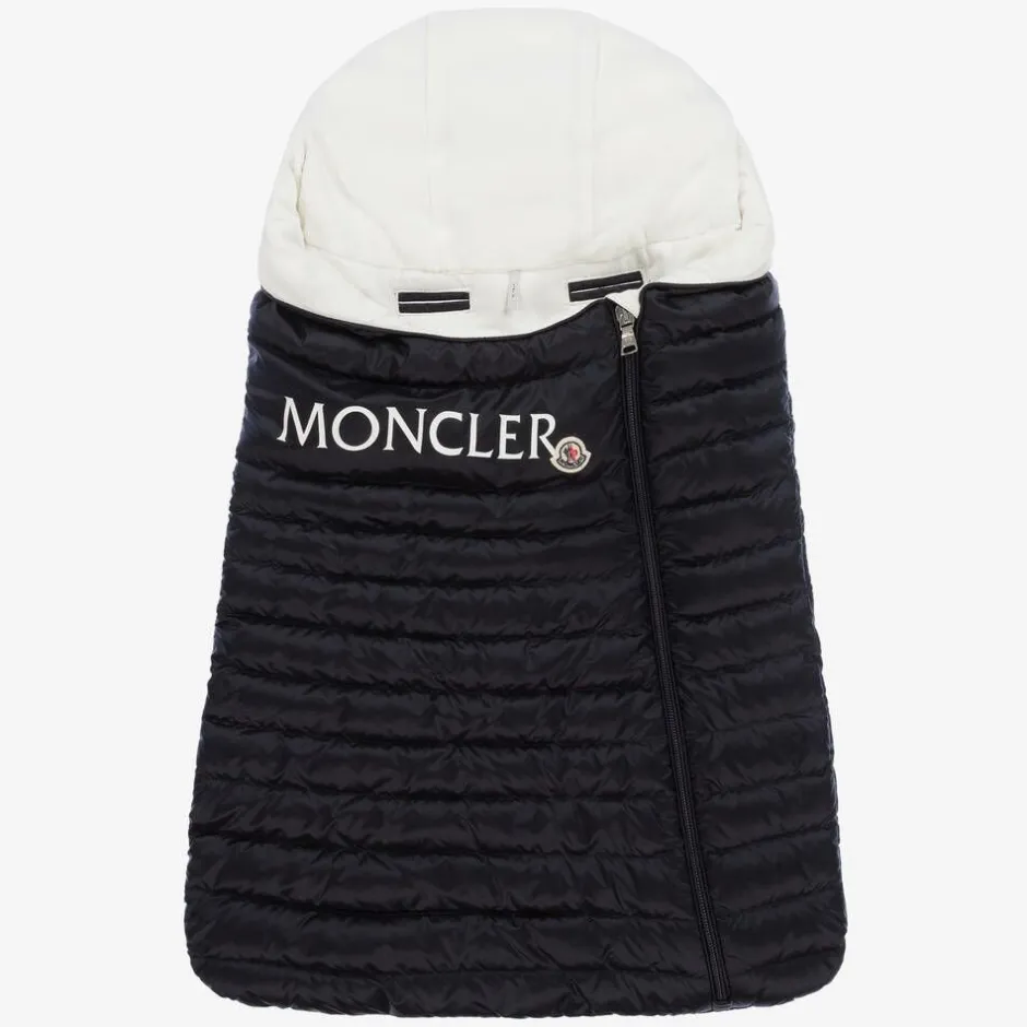 Moncler Enfant Navy Blue Down Padded Nest (68cm) Clearance