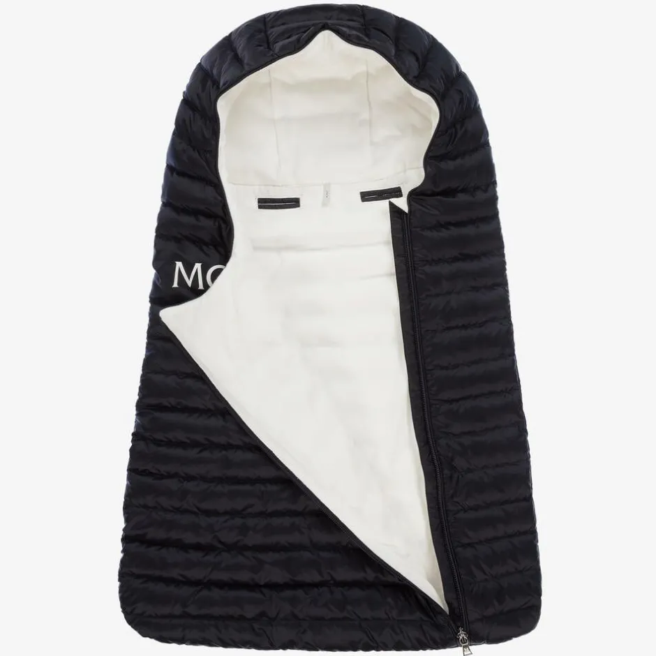 Moncler Enfant Navy Blue Down Padded Nest (68cm) Clearance
