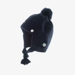 Artesanía Granlei Navy Blue Knitted Pram Coat Set Outlet