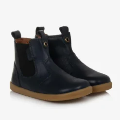 Bobux IWalk Navy Blue Leather Ankle Boots Sale