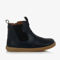 Bobux IWalk Navy Blue Leather Ankle Boots Sale