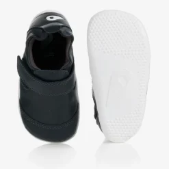 Bobux Xplorer Navy Blue Leather Baby Trainers Discount