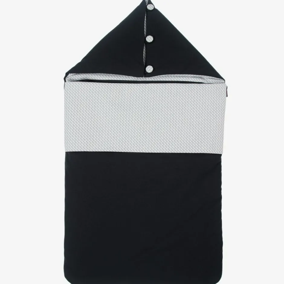 Emporio Armani Navy Blue Logo Baby Nest(74cm)