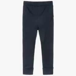 Smalls Merino Navy Blue Merino Wool Slim Joggers Discount