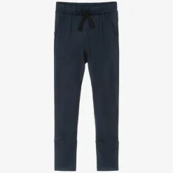 Smalls Merino Navy Blue Merino Wool Slim Joggers Discount