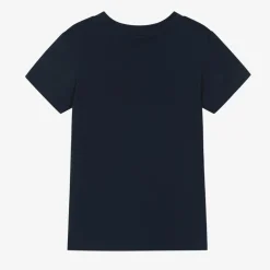 Lacoste Navy Blue Organic Cotton T-Shirt Sale