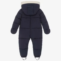 Mitty James Navy Blue Puffer Baby Snowsuit Best