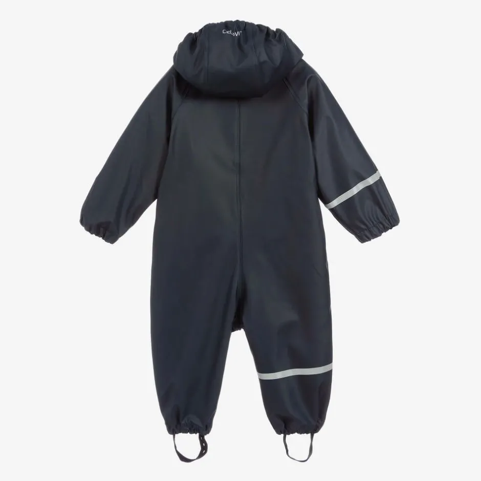 CeLaVi Navy Blue Rainsuit Clearance