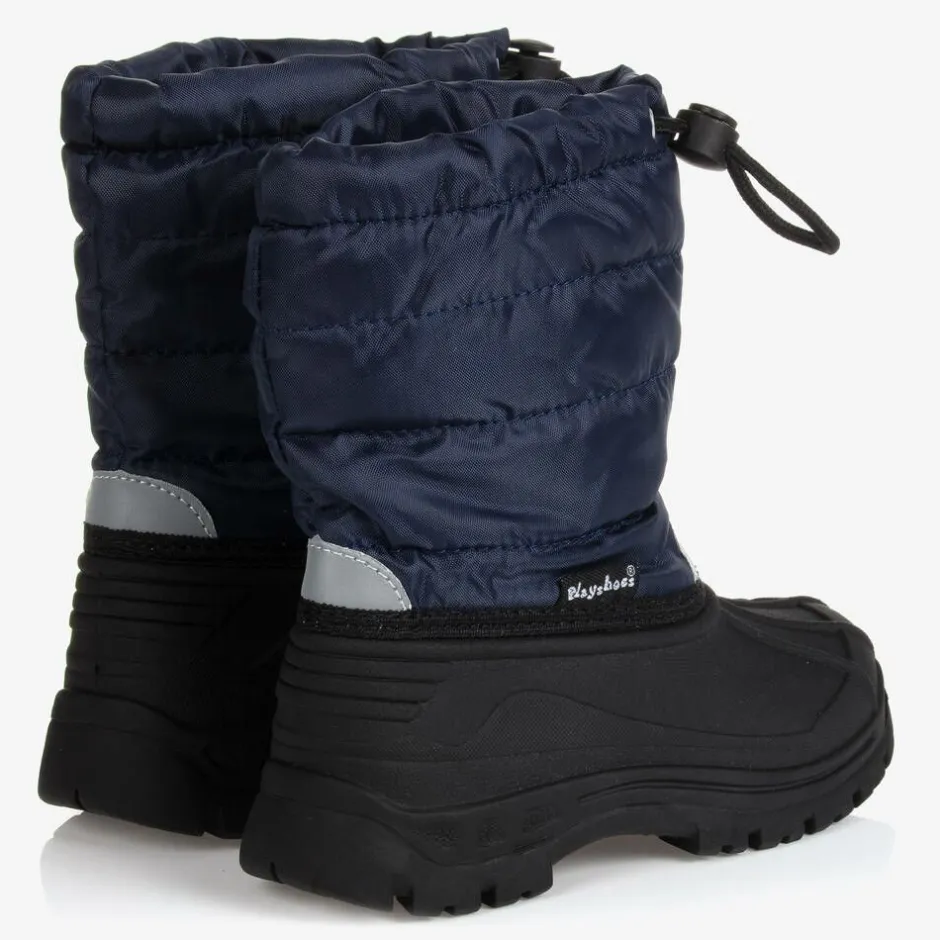 Playshoes Navy Blue Snow Boots Online