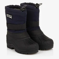 Molo Navy Blue Snow Boots Outlet