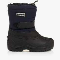 Molo Navy Blue Snow Boots Outlet