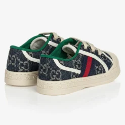 Gucci Navy Blue Tennis 1977 Trainers Hot