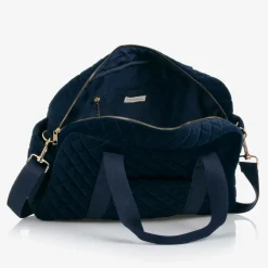 Milledeux Navy Blue Velvet Changing Bag (45cm) Outlet