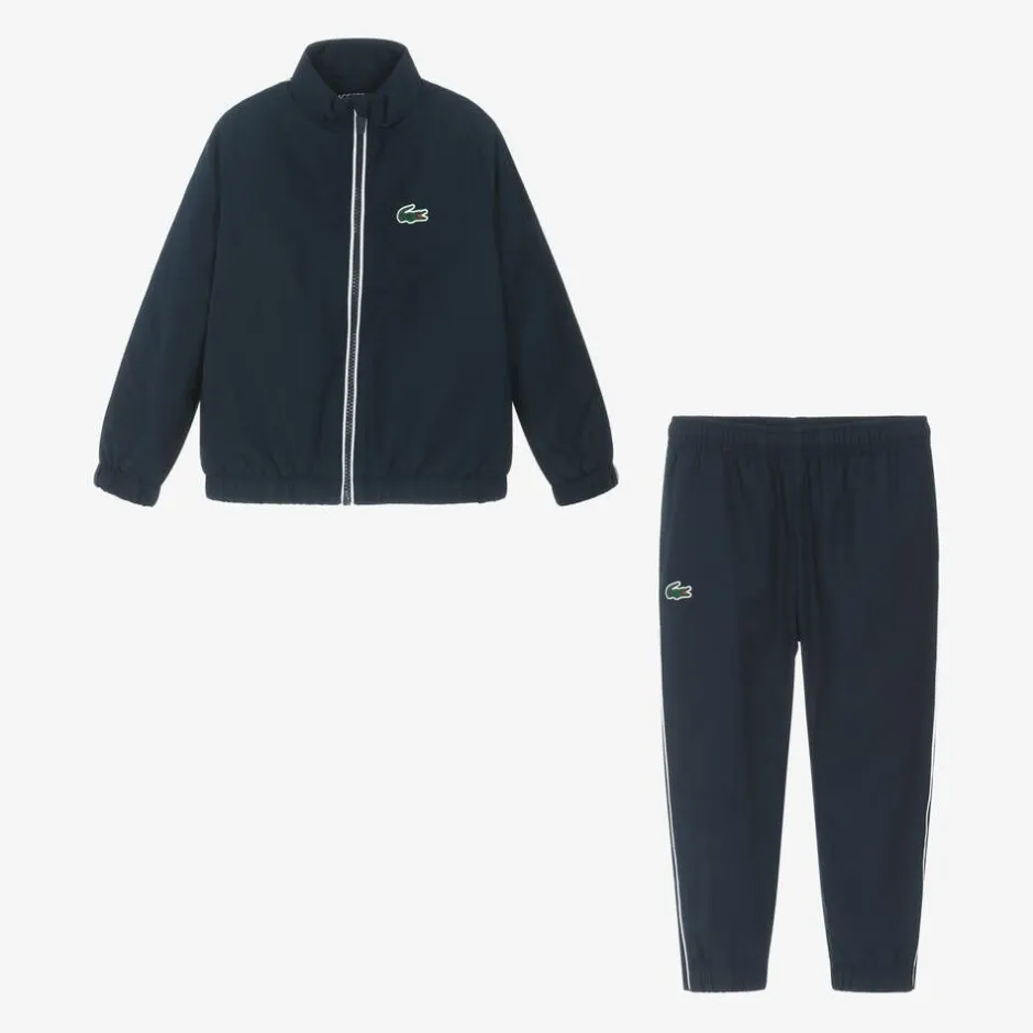 Lacoste Navy Blue Zip-Up Crocodile Tracksuit Sale