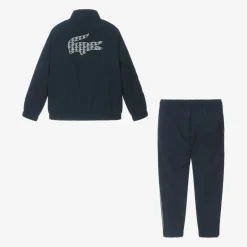 Lacoste Navy Blue Zip-Up Crocodile Tracksuit Sale