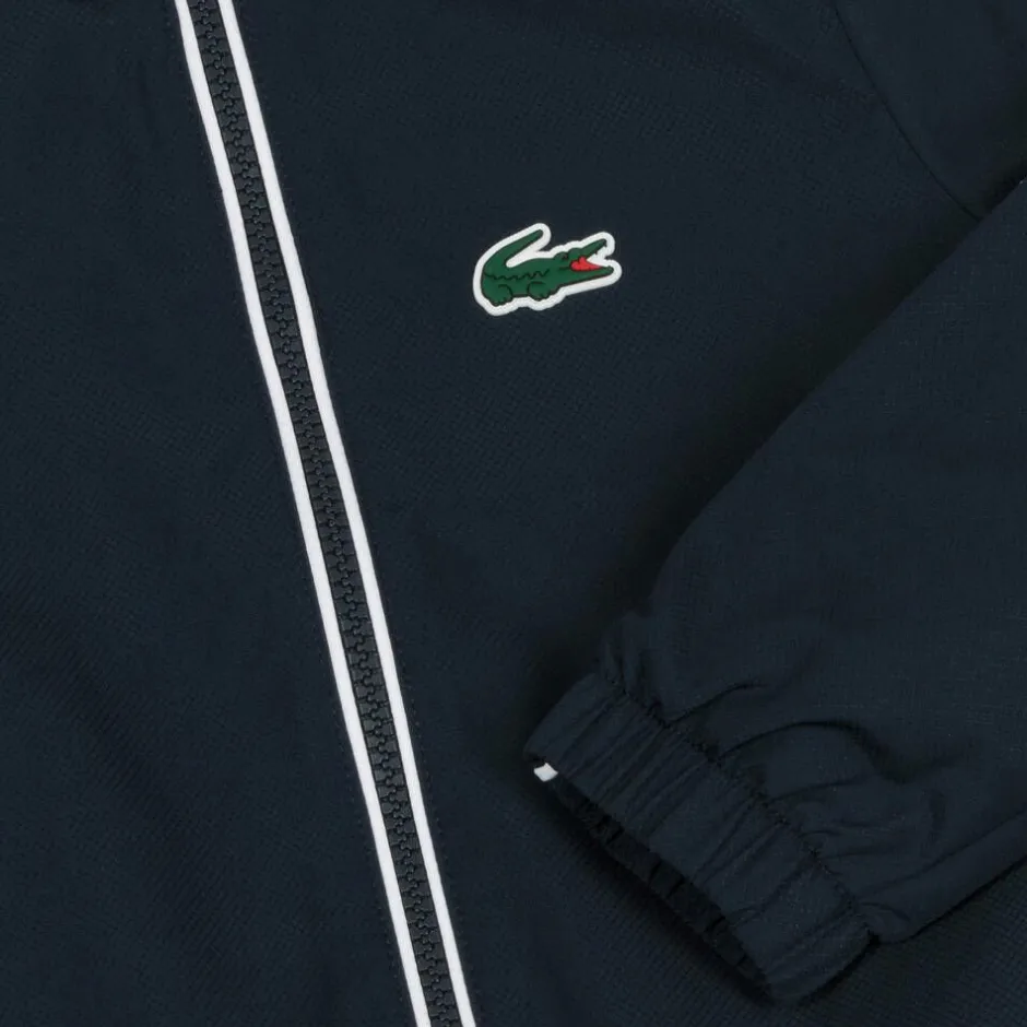 Lacoste Navy Blue Zip-Up Crocodile Tracksuit Sale