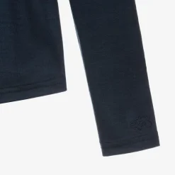 Smalls Merino Navy Blue ZQ Merino Wool Top Best