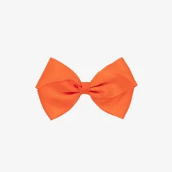 Bowtique London Orange Bow Hair Clip (10cm) Autumnorange Online