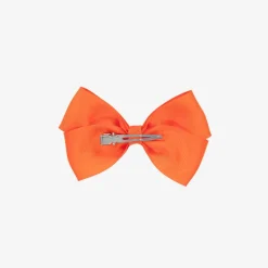 Bowtique London Orange Bow Hair Clip (10cm) Autumnorange Online