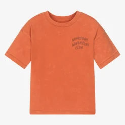 Roarsome Orange Cub Organic Cotton T-Shirt