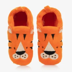 Chipmunks Orange Tiger Baby Slippers Sale