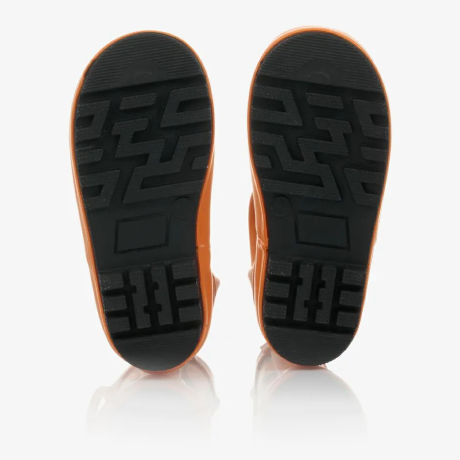 Chipmunks Orange Tiger Rain Boots Sale