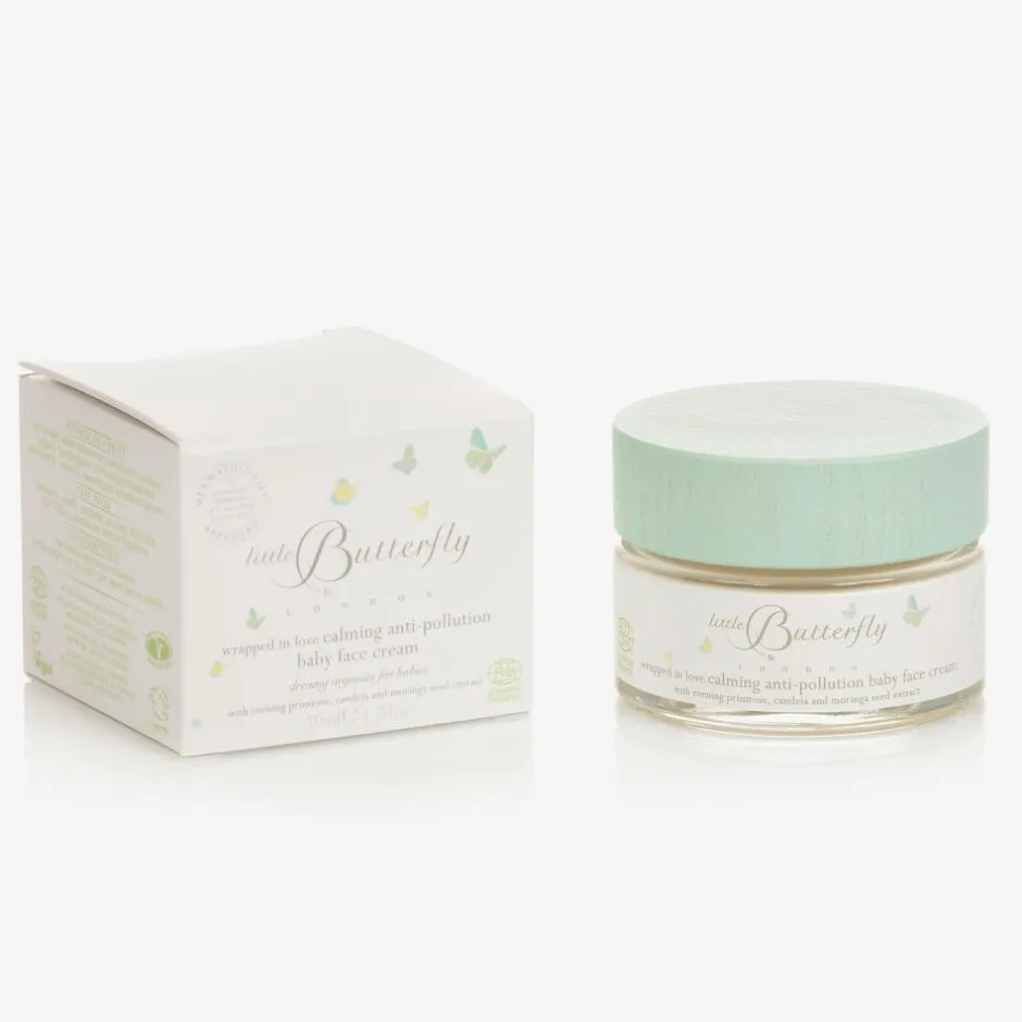 Little Butterfly London Organic Baby Face Cream (50ml) Outlet