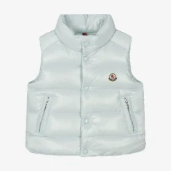 Moncler Enfant Pale Blue Bernard Down Padded Gilet