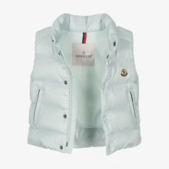Moncler Enfant Pale Blue Bernard Down Padded Gilet