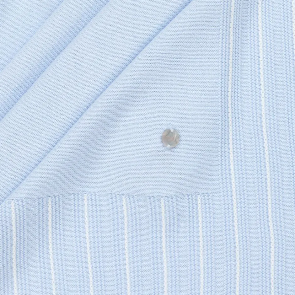 Artesanía Granlei Pale Blue Knitted Blanket (105cm) Outlet