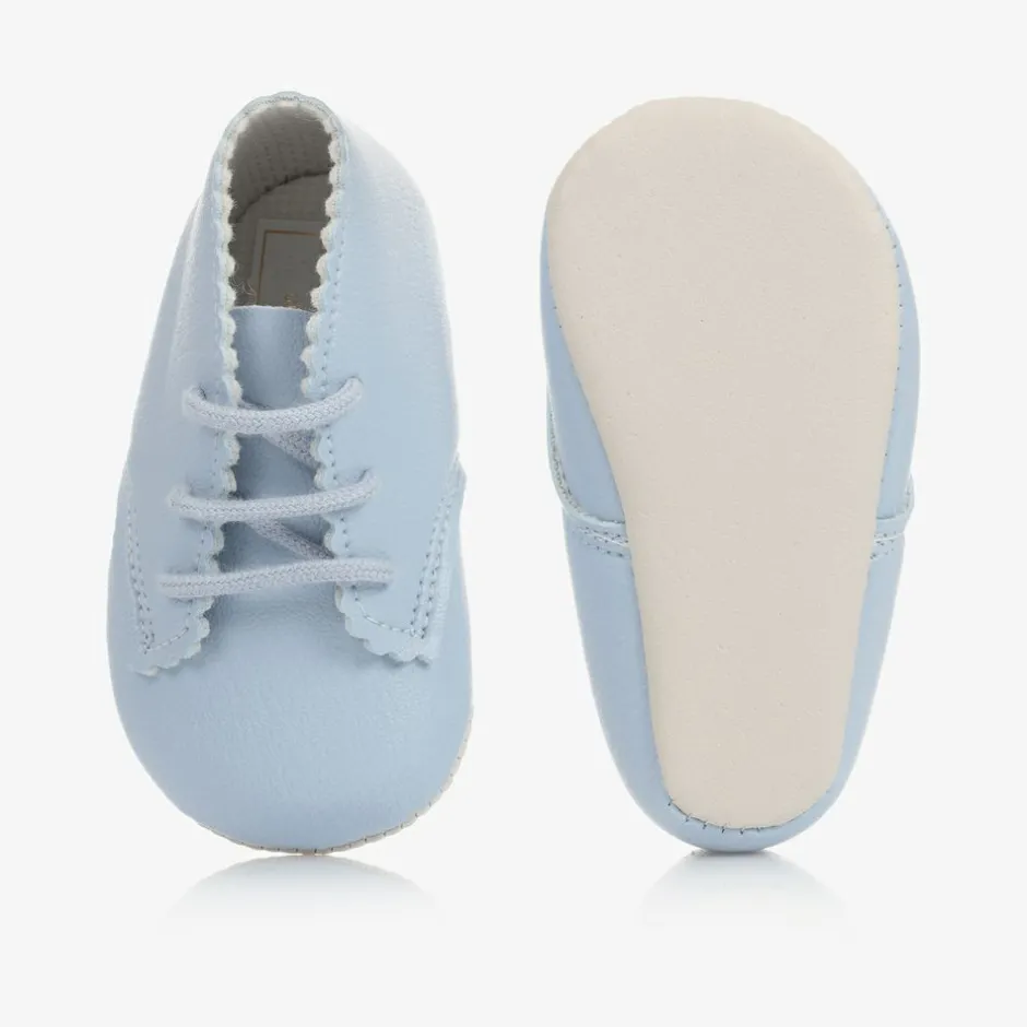 Early Days Pale Blue Pre-Walker Shoes Sale