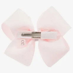 Cute Cute Pale Pink Bow Hair Clip (10cm) Clearance