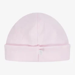 Laranjinha Pale Pink Cotton Baby Hat Outlet