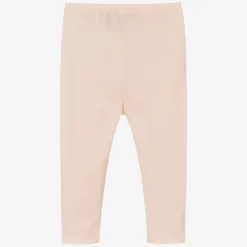 Bonpoint Pale Pink Cotton Leggings Hot