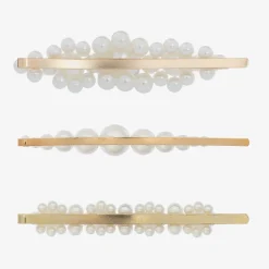 Milledeux Pearl Hair Clips (3 Pack) Clearance
