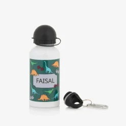 Treat Republic Personalised Dinosaur Water Bottle (18cm)
