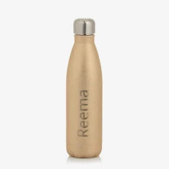 Treat Republic Personalised Gold Water Bottle (27cm) Hot