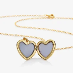Treat Republic Personalised Gold-Plated Locket Necklace (45cm) Best