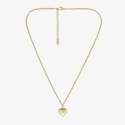 Treat Republic Personalised Heart Necklace (45cm) New