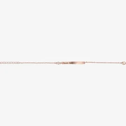 Treat Republic Personalised Rose Gold Swarovski Bracelet (21cm) Clearance