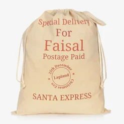 Treat Republic Personalised Santa Express Christmas Sack (59cm) New