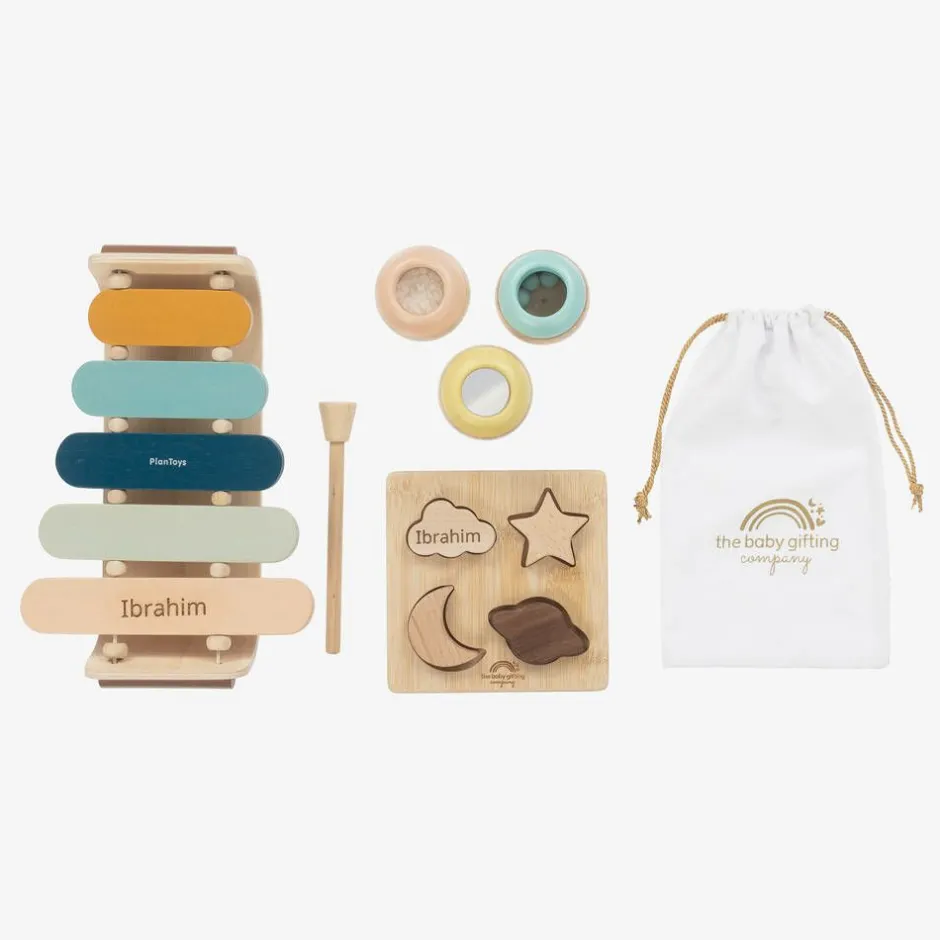 The Baby Gifting Company Personalised Sensory Playtime Hamper Clearance