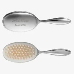 Treat Republic Personalised Silver Hairbrush & Comb Keepsake Best