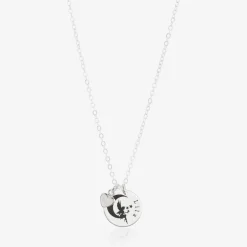 Treat Republic Personalised Silver Plated Fairy Necklace (47cm) Clearance