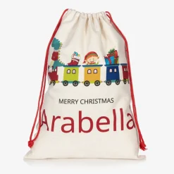 Treat Republic Personalised Train Christmas Sack (64cm) New