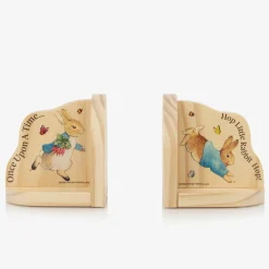Rainbow Designs Peter Rabbit Wooden Bookends (14cm) New