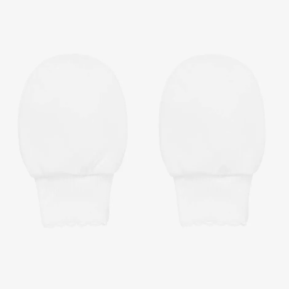 Kissy Kissy Pima Cotton Scratch Mittens