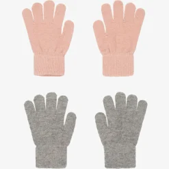 CeLaVi Pink & Grey Gloves (2 Pack)